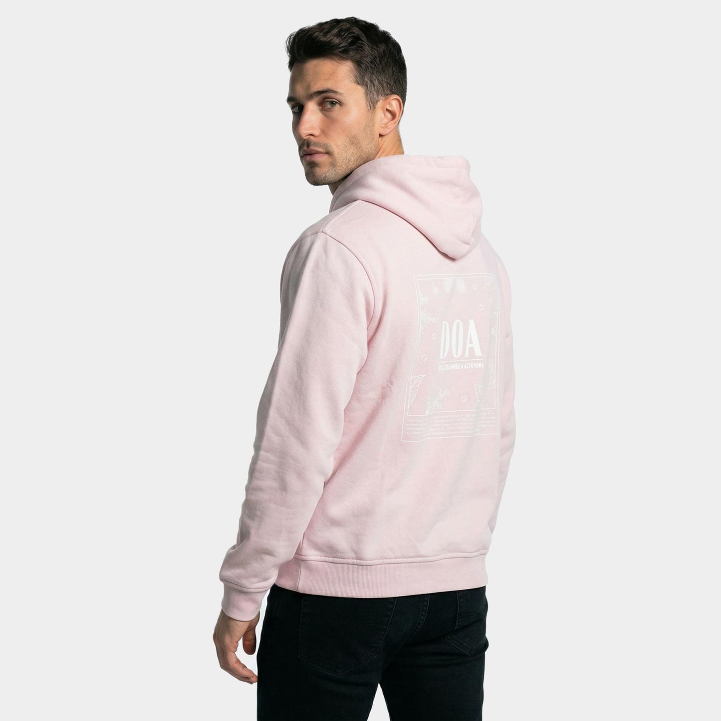 Felpa DOA — Hoodie Soft Pink